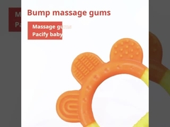 سیلیکون مسواک زدن آرام کننده دندون نوزاد بطری نوزاد بدون BPA